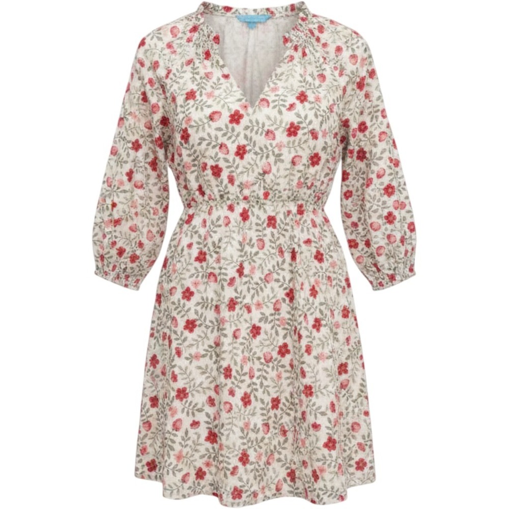 Draper James Strawberry Fields Floral Kellie babydoll Dress Size XS